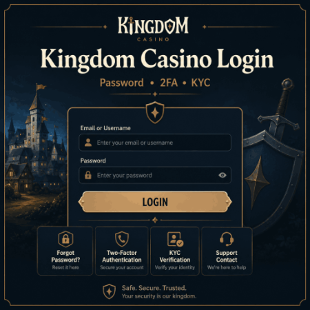 Kingdom Casino Login Guide